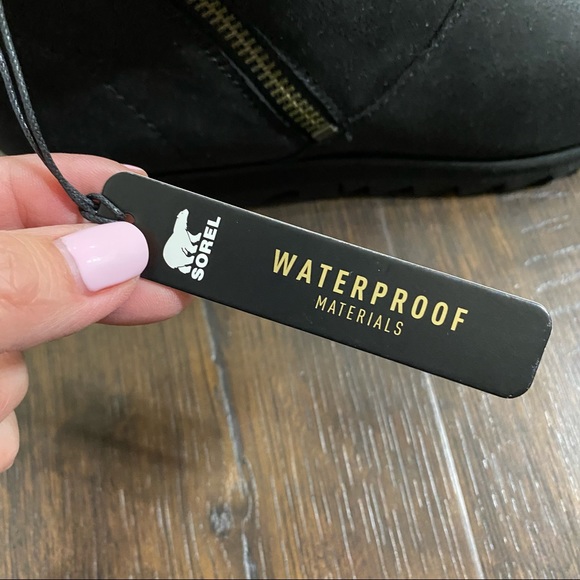 Sorel Harlow Leather Side Zip Bootie Size 8.5 Wmn - Picture 11 of 12